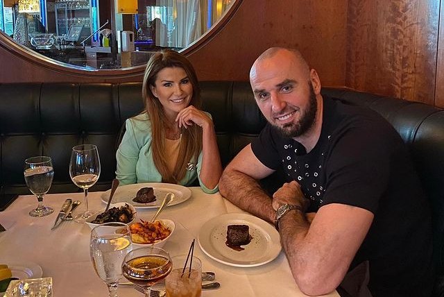 Marcin Gortat i jego partnerka Żaneta Stanisławska