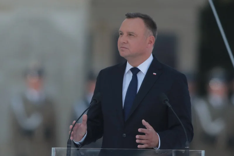 Andrzej Duda przemówił na Placu Piłsudskiego.