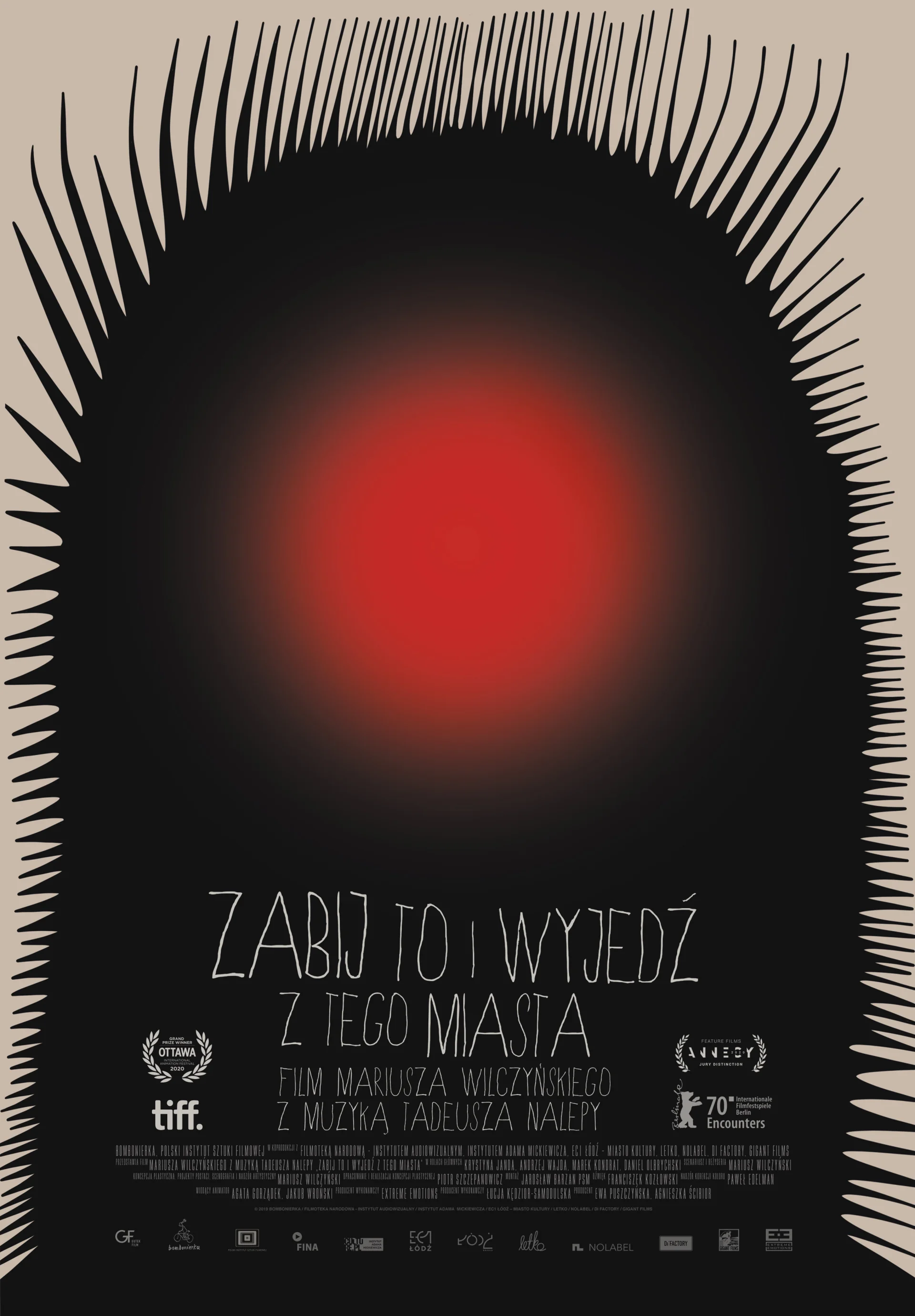 Plakat "Zabij to i wyjedź z tego miasta"