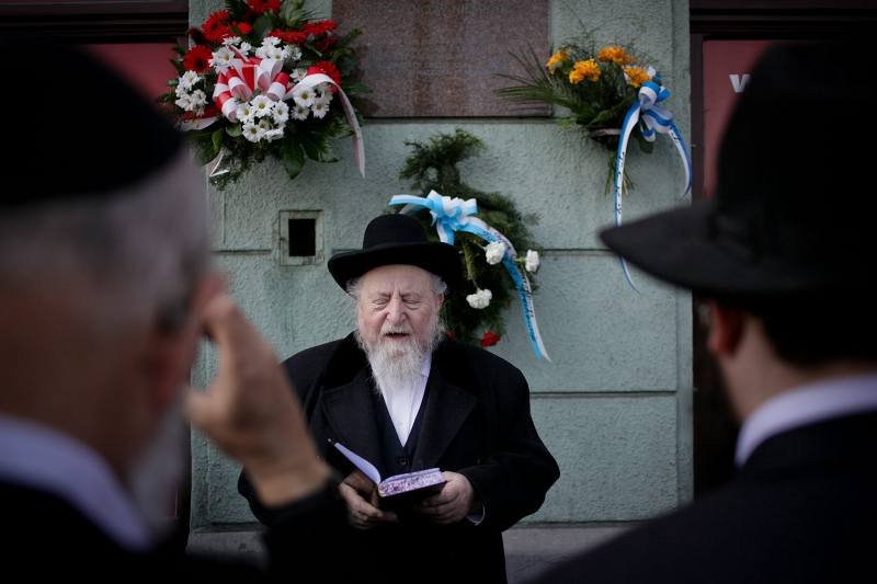 Uroczystości z okazji rocznicy likwidacji getta krakowskiego