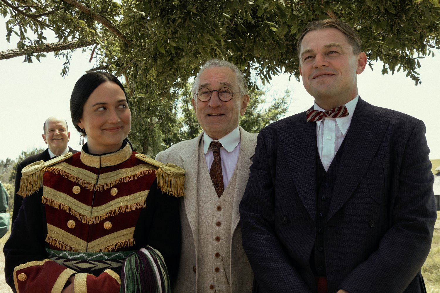 czas krwawego księżyca film martin scorsese na faktach true crime Lily Gladstone Robert De Niro Leonardo DiCaprio