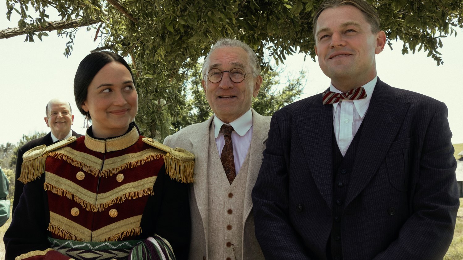 czas krwawego księżyca film martin scorsese na faktach true crime Lily Gladstone Robert De Niro Leonardo DiCaprio