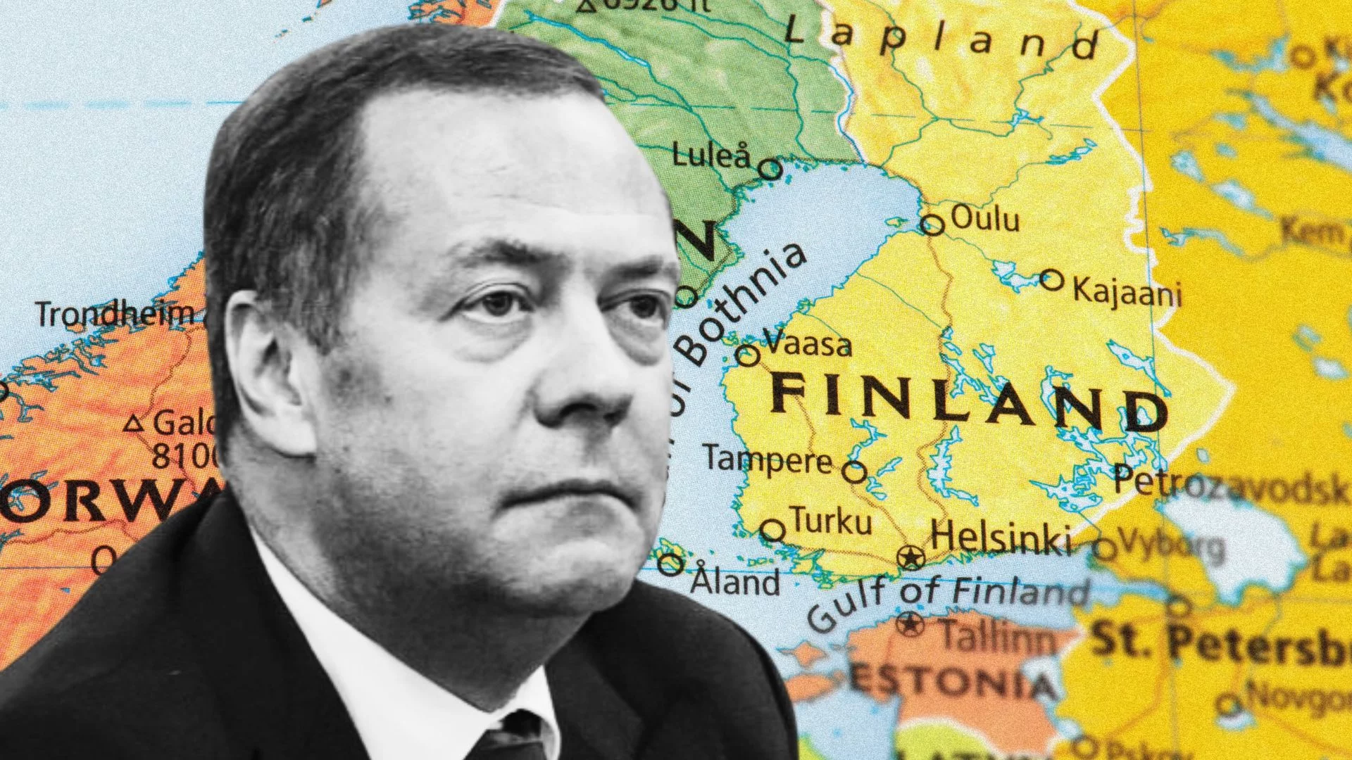 Medvedev threatens Russia's next neighbor. This time it was a word besides   much