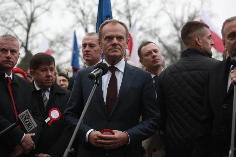 Donald Tusk jest politykiem, któremu Polacy najbardziej ufają.