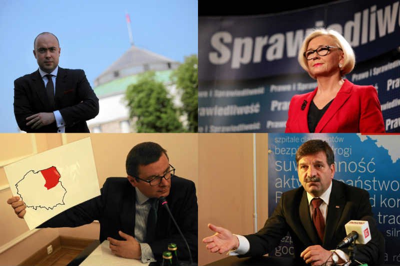 Politycy PiS bagatelizują skandaliczny transparent ze stadionu Legii.