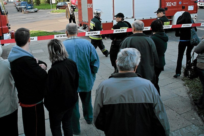 Zdjęcie jest ilustracją do treści / Mieszkaniec Płocka miał planować wysadzenie własnego bloku.