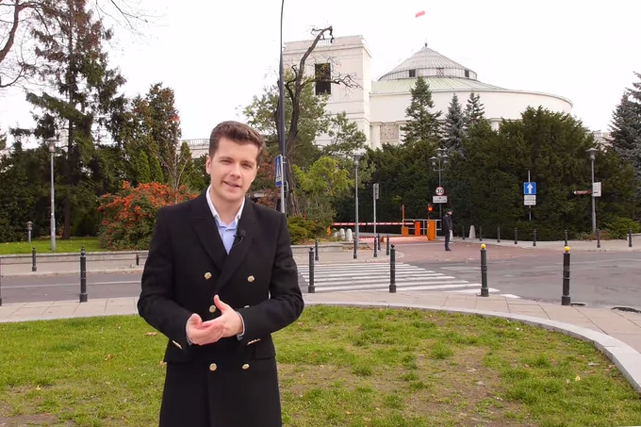 Radosław Kotarski, twórca kanału Polimaty