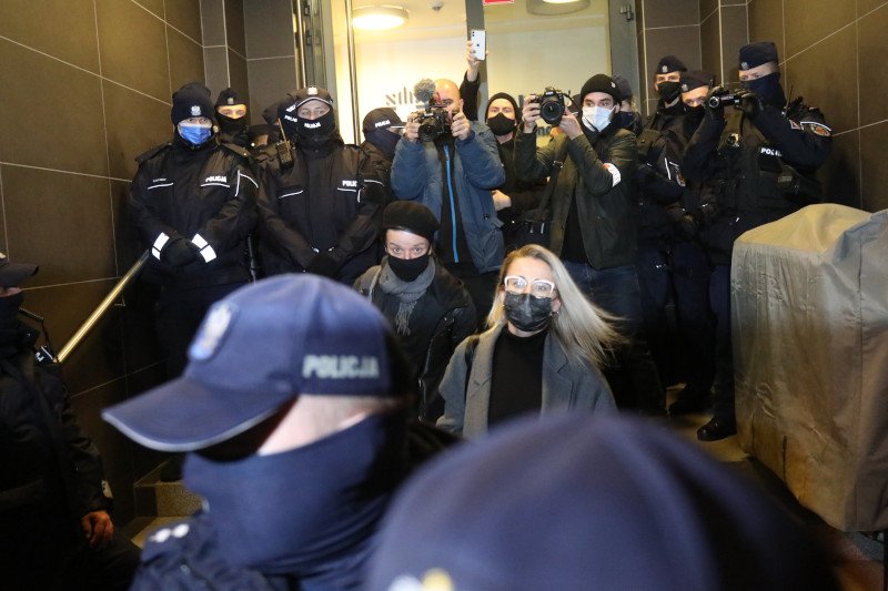 Fotoreporterka Agata Grzybowska została skazana za naruszenie nietykalności cielesnej policjanta