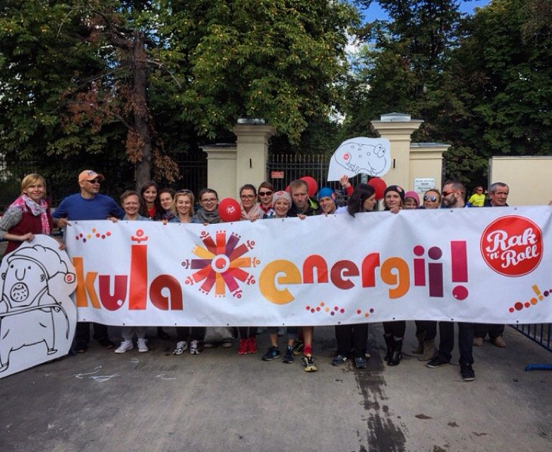 Strefa kibica Fundacji Rak'n'Roll Wygraj Życie