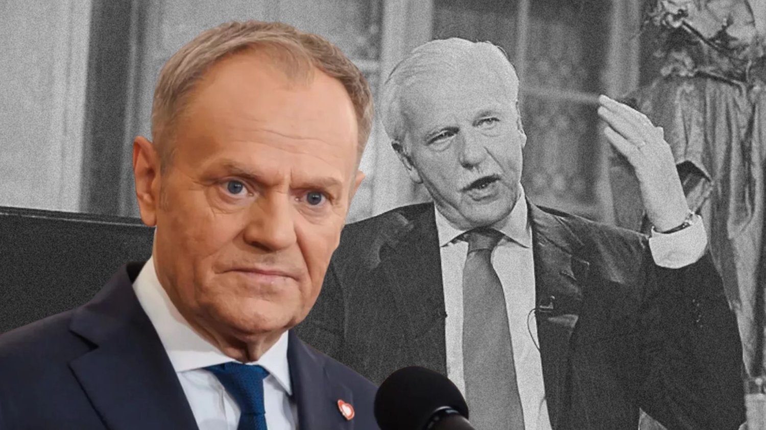 Donald Tusk i Andrzej Olechowski