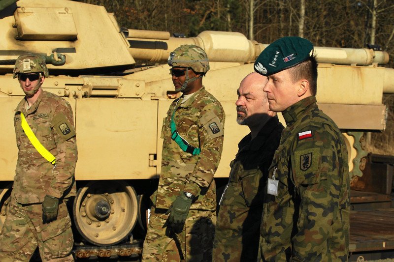 Ćwiczenia "szpicy" to tylko jeden z elementów programu treningowego realizowanego dziś przez NATO.