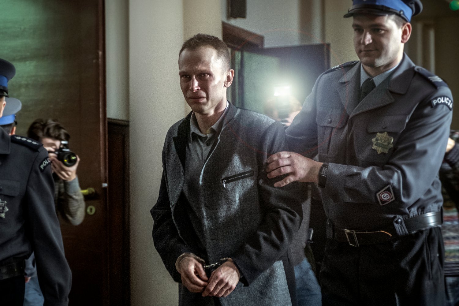 W rolę Tomasza Komendy wcielił się Piotr Trojan