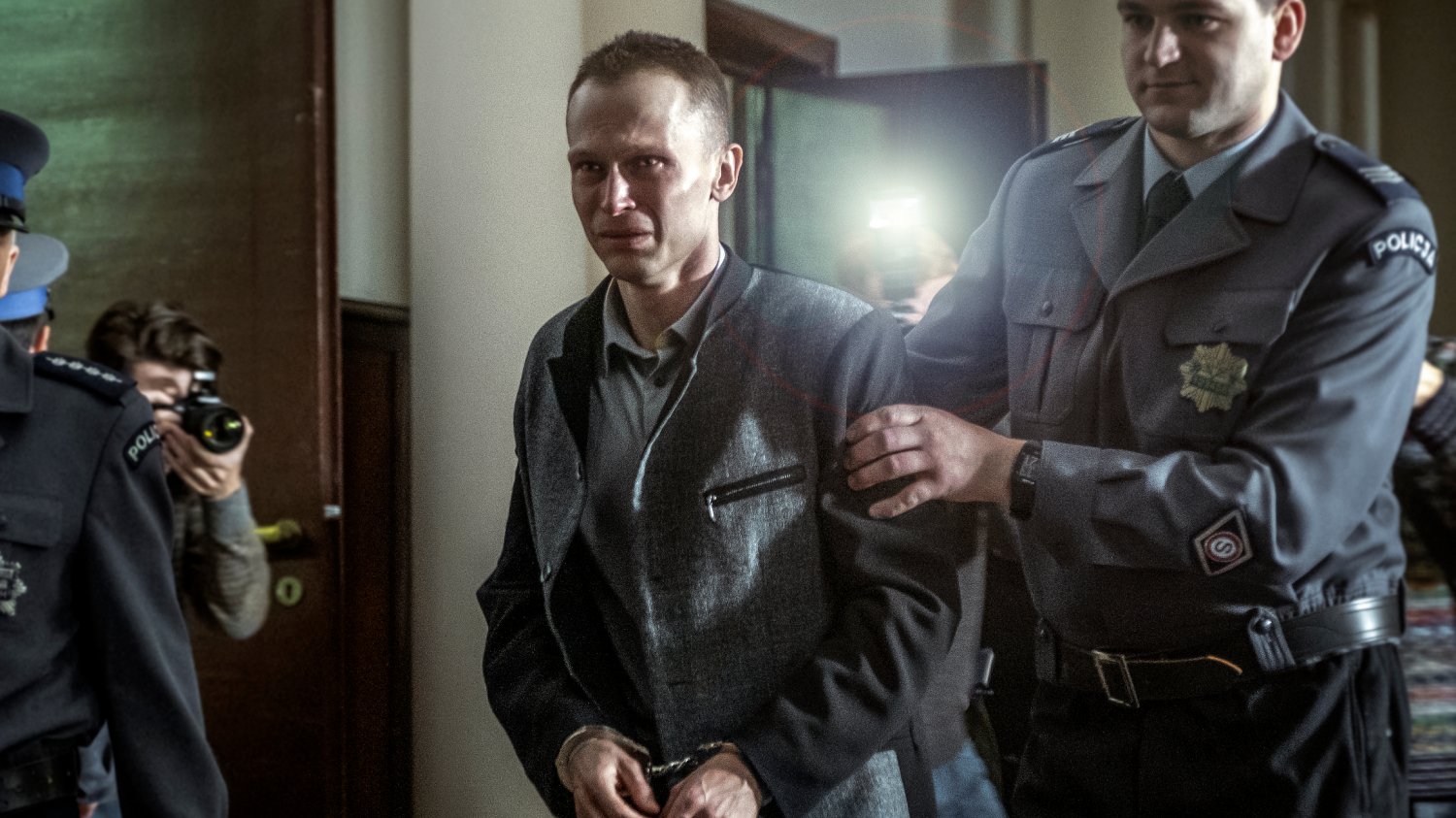 W rolę Tomasza Komendy wcielił się Piotr Trojan