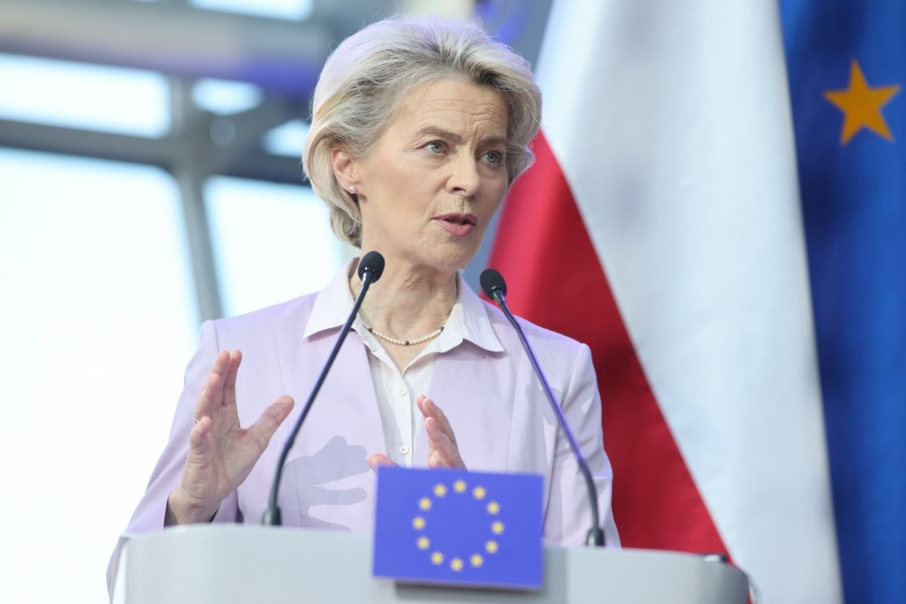 Szefowa Komisji Europejskiej Ursula von der Leyen.