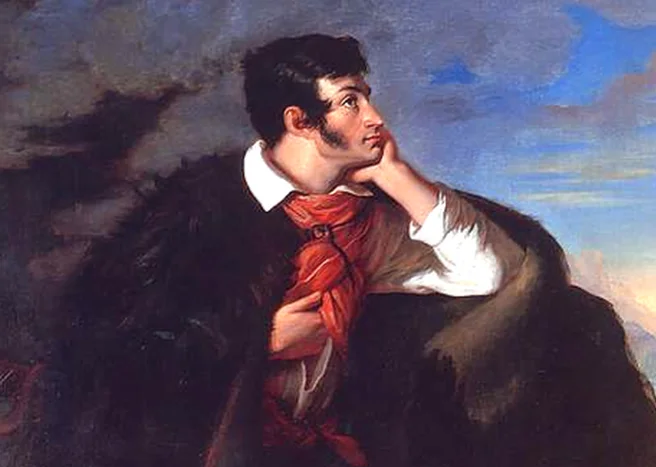 Adam Mickiewicz na obrazie Walentego Wańkowicza.