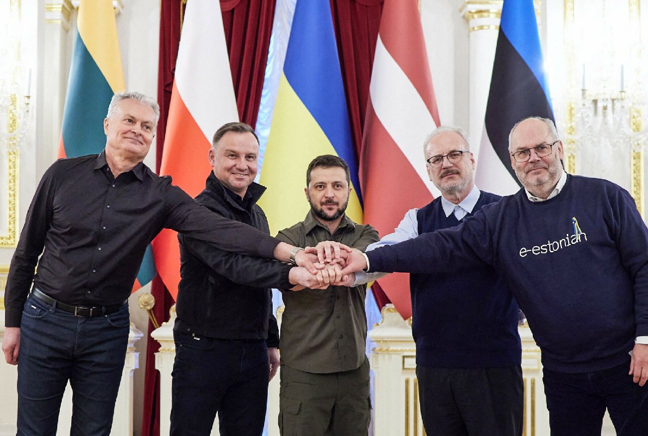 Konferencja Dudy i Zełenskiego. "Władze Rosji nie mogą być akceptowane"