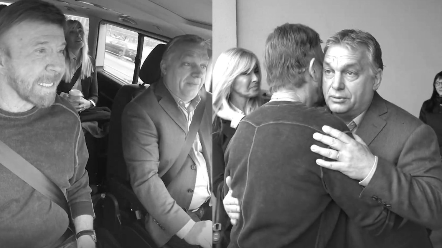 Viktor Orbán żegna Chucka Norrisa. Viktor Orbán, Chuck Norris