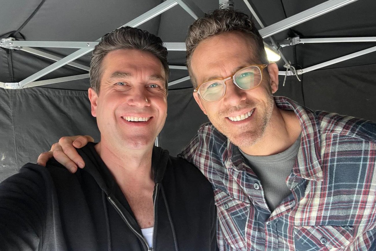 Marcin Dorociński dodał zdjęcie z "Deadpoolem".