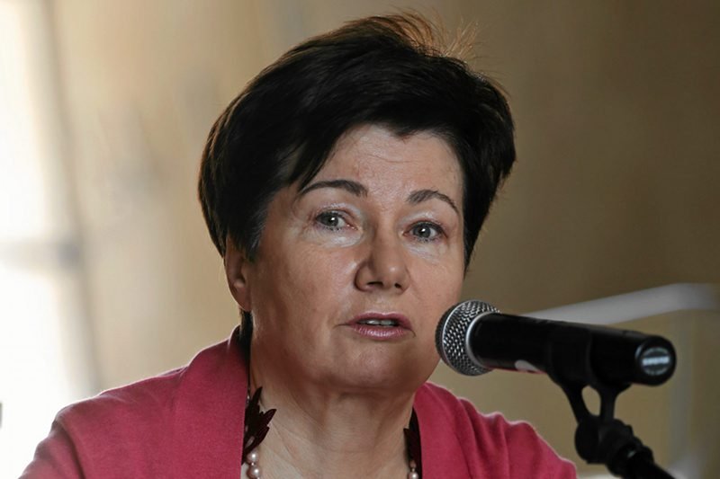 Hanna Gronkiewicz-Waltz odwiedziła Ogrody Wilanowskie.