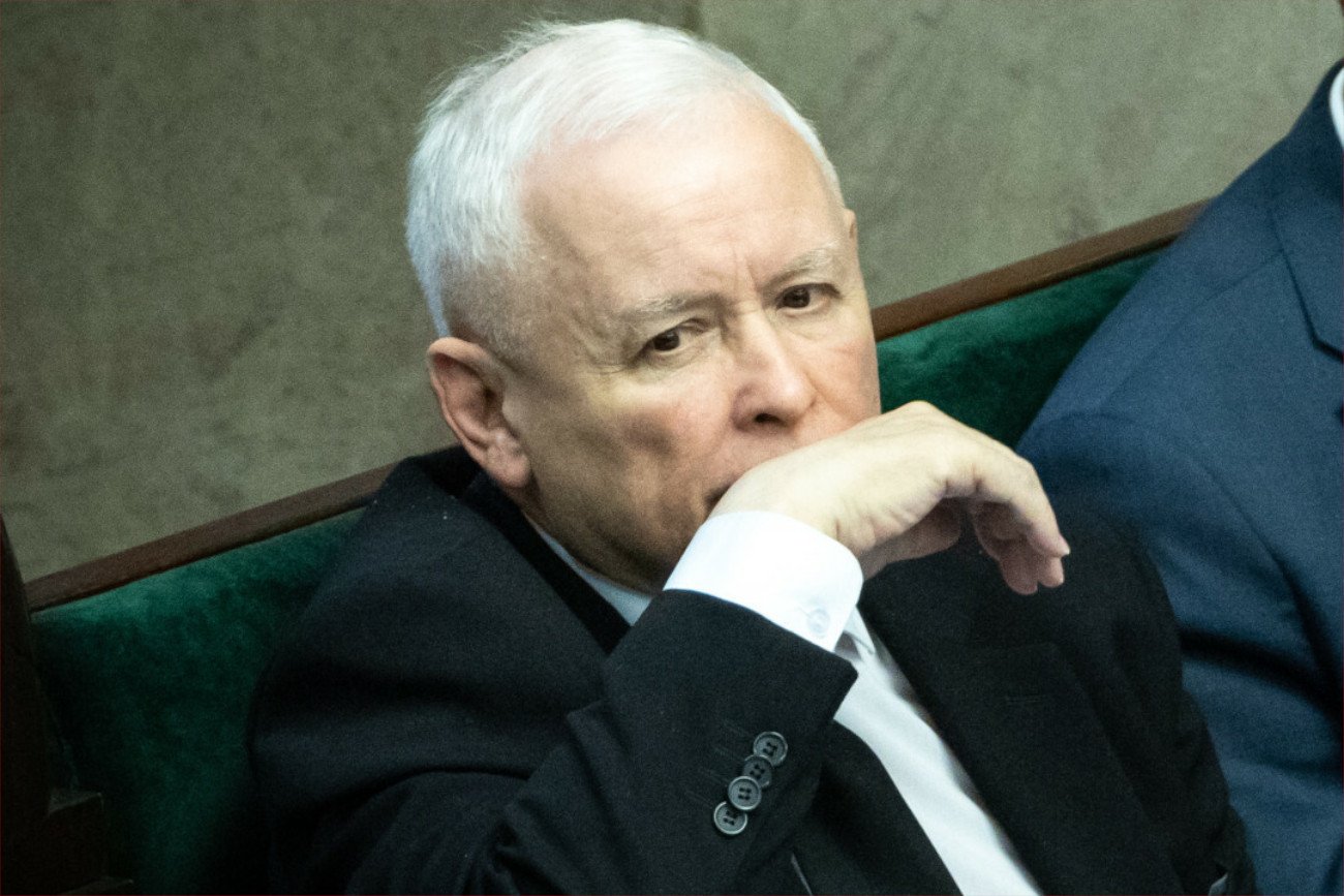 Jarosław Kaczyński w Sejmie