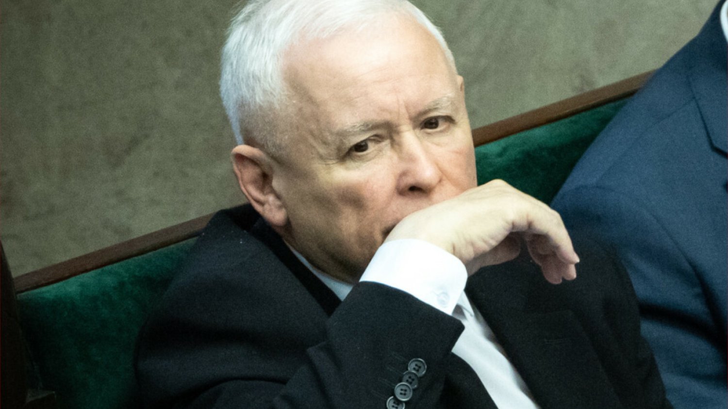 Jarosław Kaczyński w Sejmie