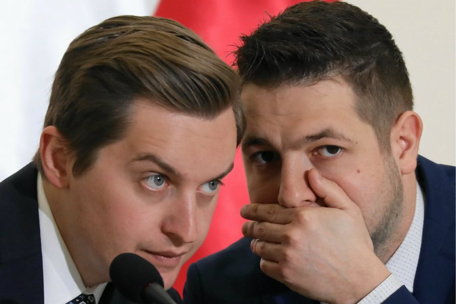 Patryk Jaki ma pomysł na finisz kampanii samorządowej. To Jaki Cafe, punkt spotkań z mieszkańcami Warszawy w okolicach Placu na Rozdrożu.