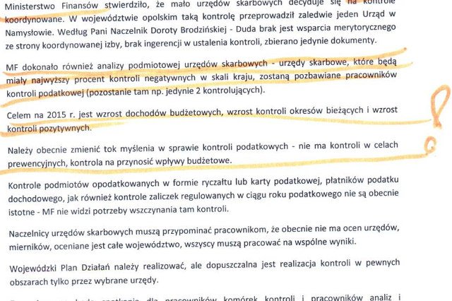 Wiceminister Jacek Kapica nie mógł potwierdzić autentyczności notatki