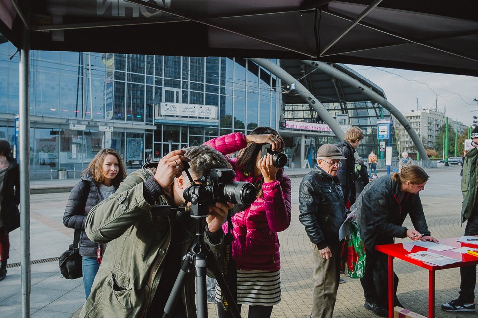 "Zrób sobie portret!", plenerowa akcja fotograficzna, 3. odsłona "Rajzy po Kato", październik 2014