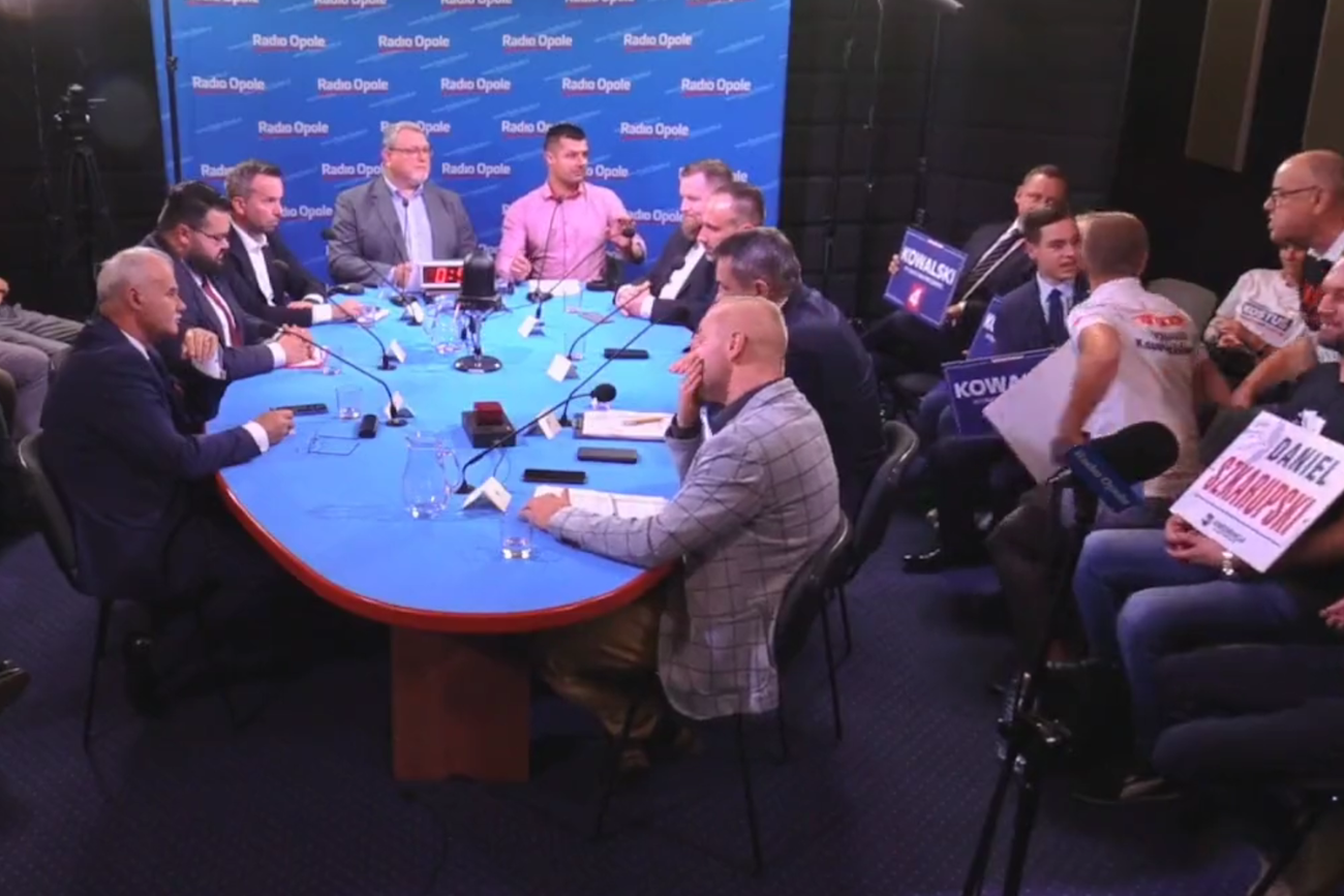 Wulgaryzmy w trakcie debaty w Radiu Opole. Janusz Kowalski został zwyzywany