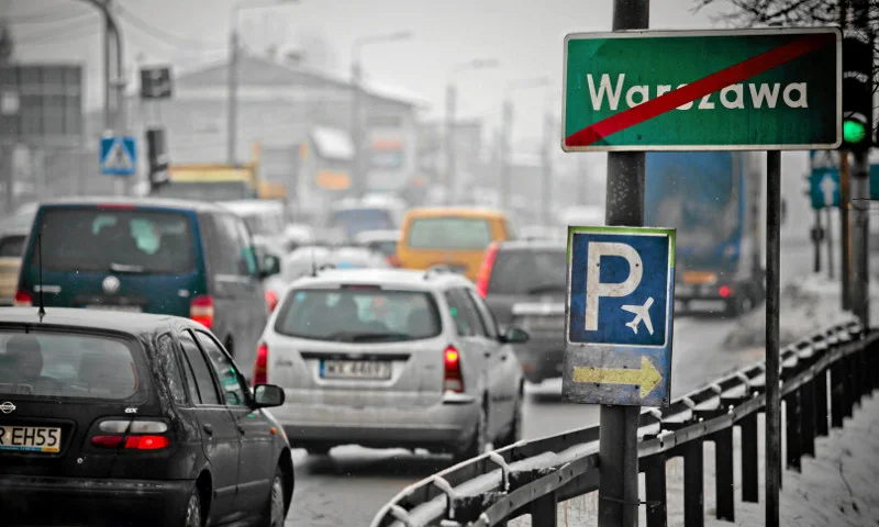 Wyjazd z Warszawy w kierunku Katowic, Krakowa i Wrocławia