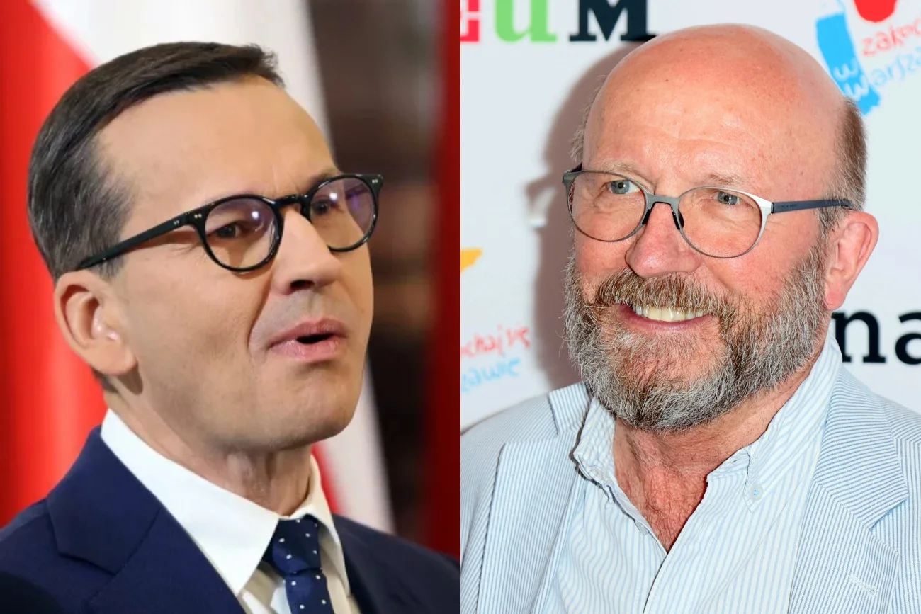 Artur Barciś dodał zdjęcie Morawieckiego. Nawiązał do Czerepacha z "Rancza"