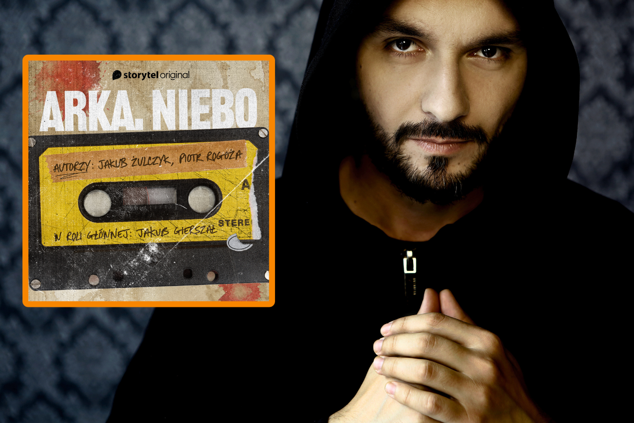 słuchowisko Arka. Niebo na Storytel, Piotr Rogoża, Jakub Żulczyk