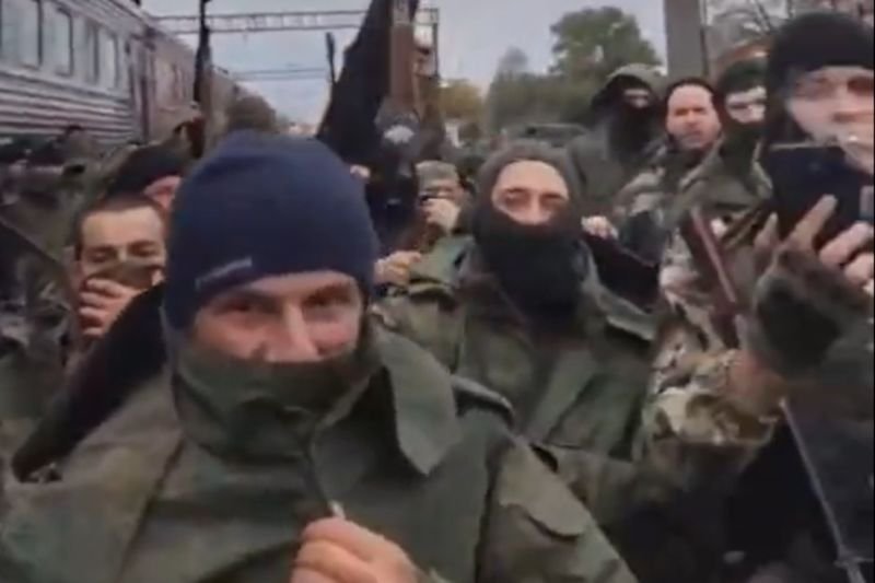 Bunt zmobilizowanych Rosjan w obwodzie biełgorodzkim