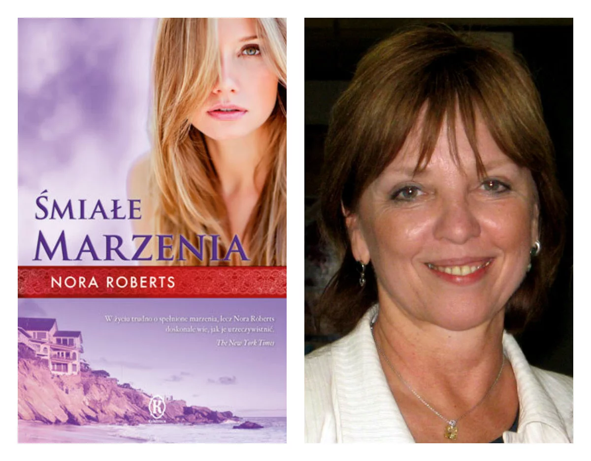 66-letnia Nora Roberts oprócz romansów pisze także kryminały pod pseudonimem J.D. Robb.