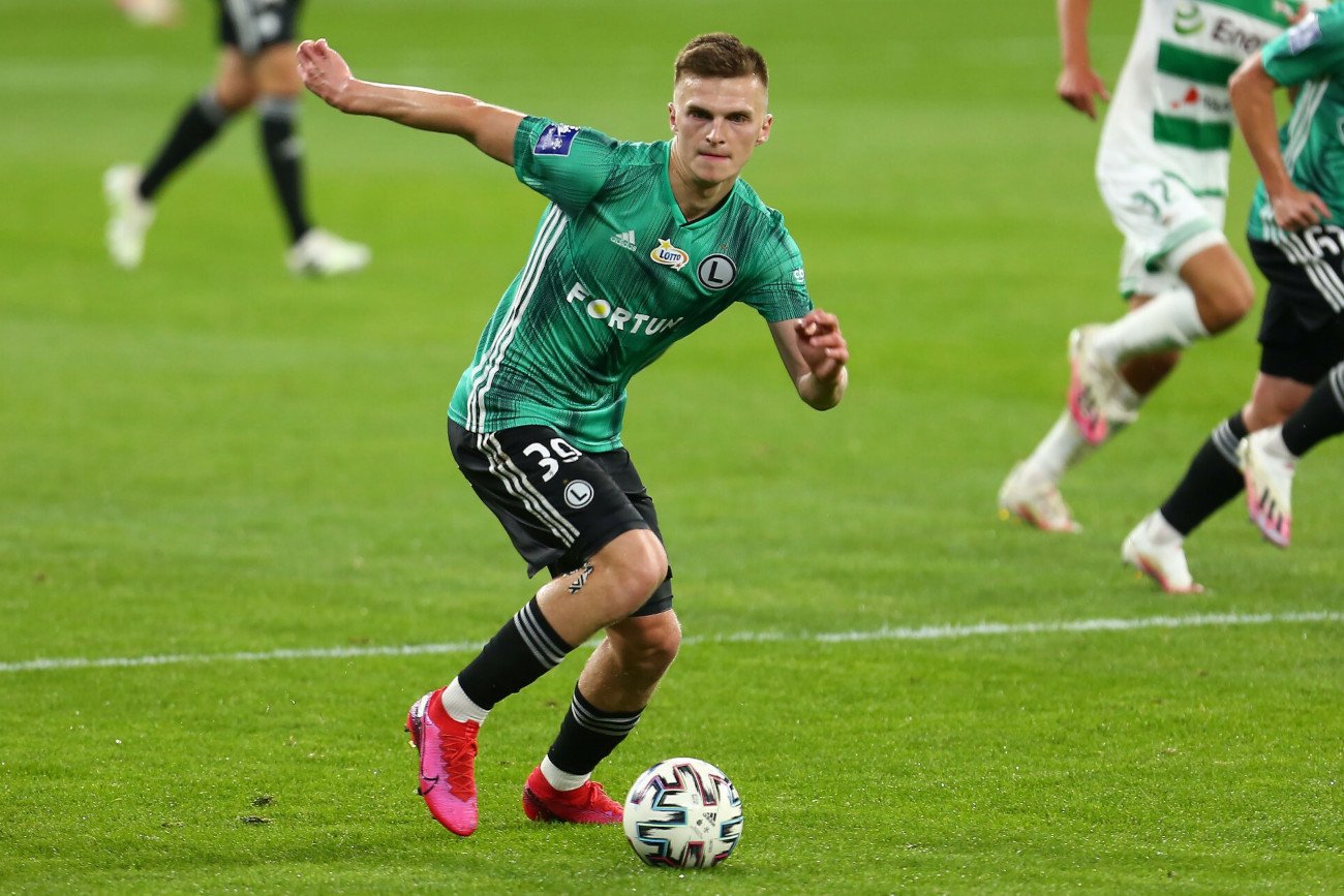 Maciej Rosołek zdobył pierwszego gola dla Legii Warszawa w piątkowym meczu wyjazdowym z Zagłębiem Lubin.