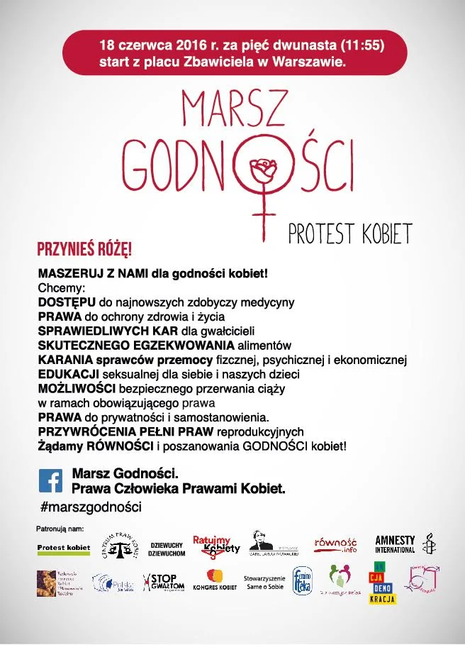 Postulaty Marszu Godności.