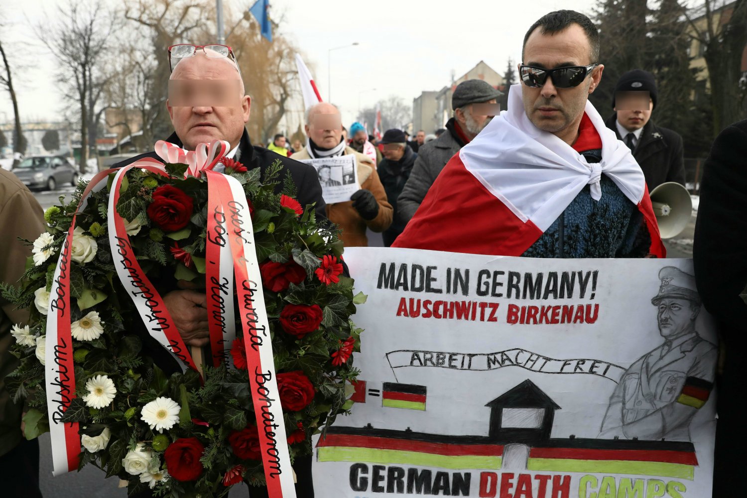 Piotr R. usłyszał zarzuty za swoje zachowanie podczas rocznicy wyzwolenia obozu w Auschwitz.