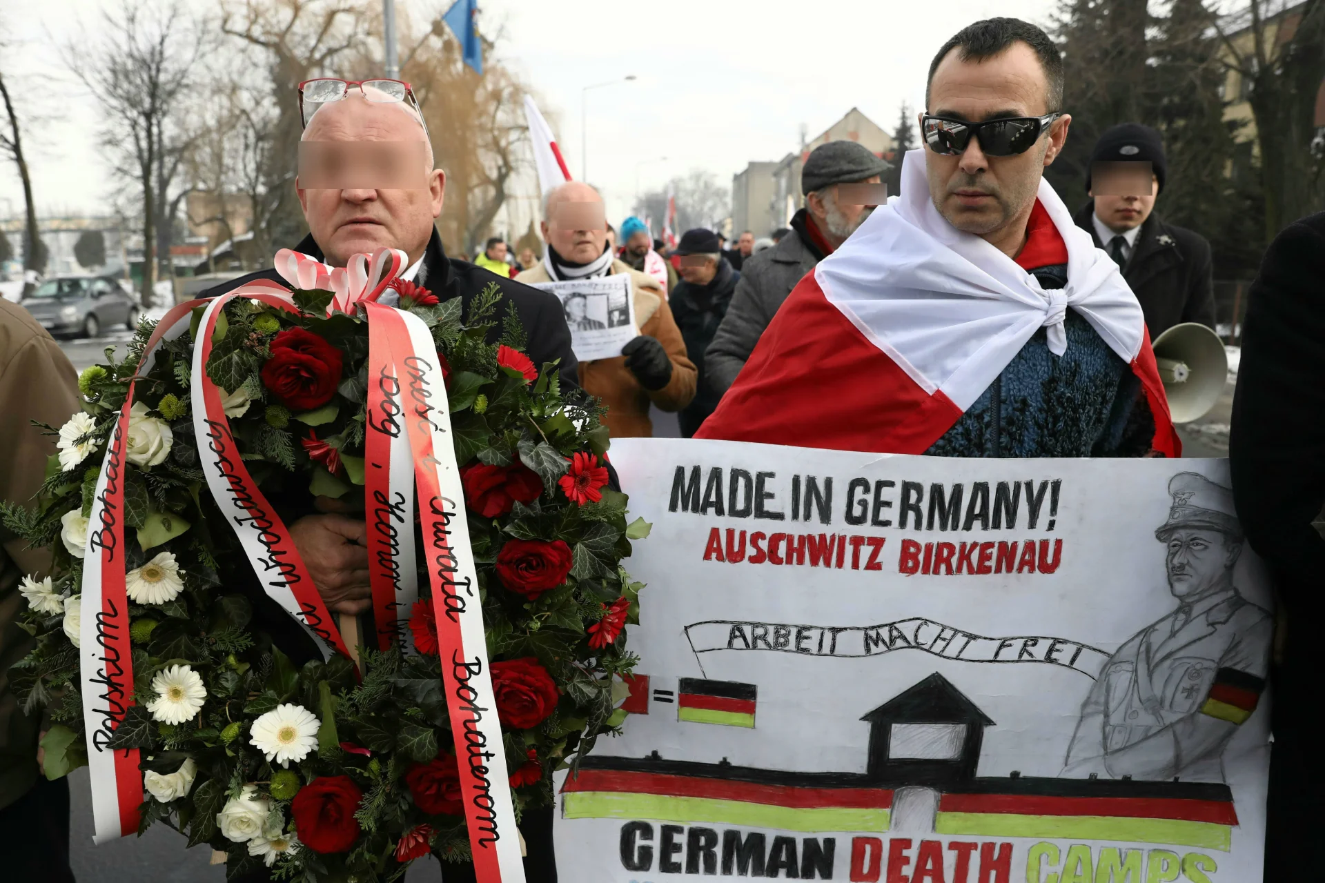 Piotr R. usłyszał zarzuty za swoje zachowanie podczas rocznicy wyzwolenia obozu w Auschwitz.