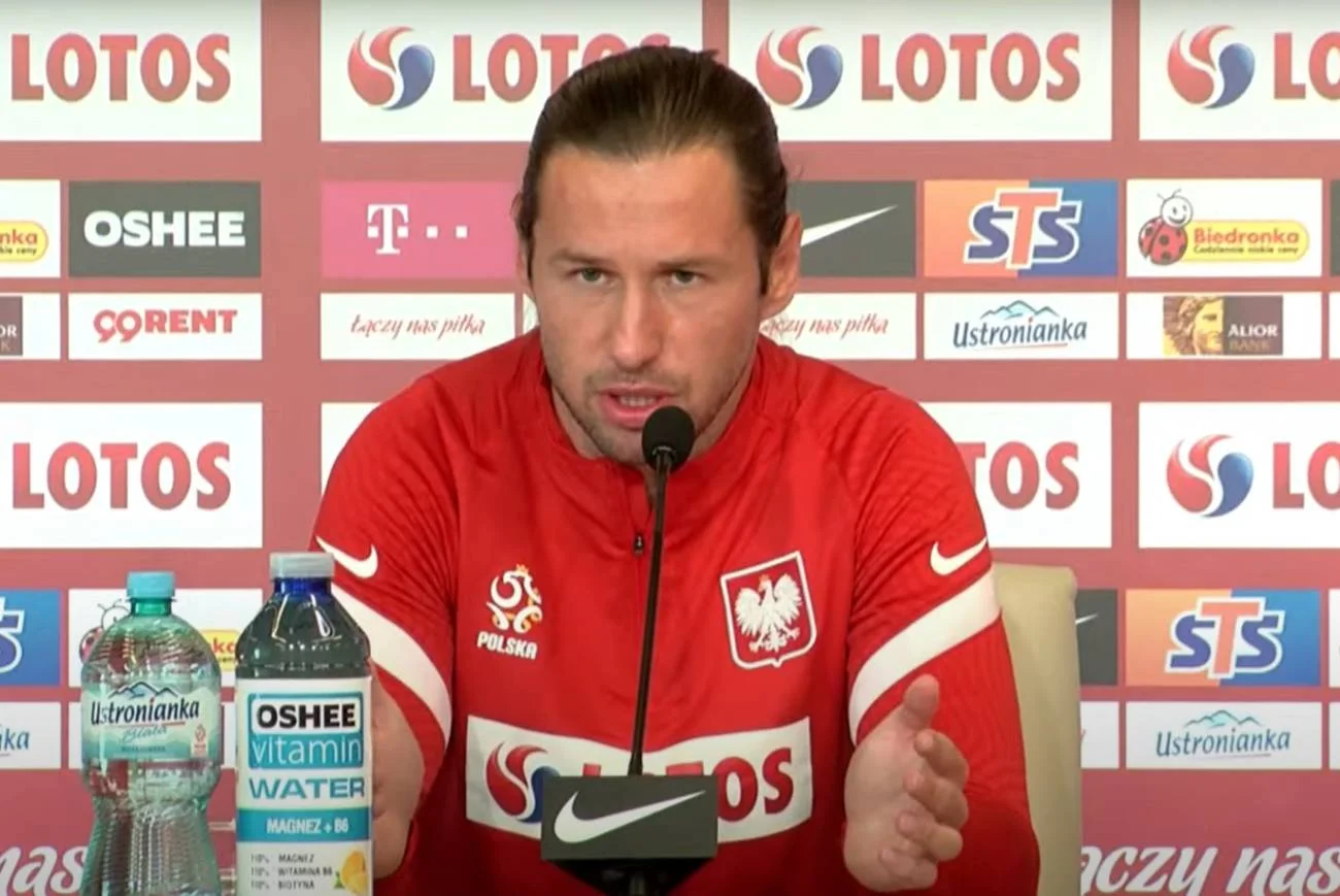 Po meczu ze Słowacją na Euro 2020. Konferencja Grzegorza Krychowiaka.