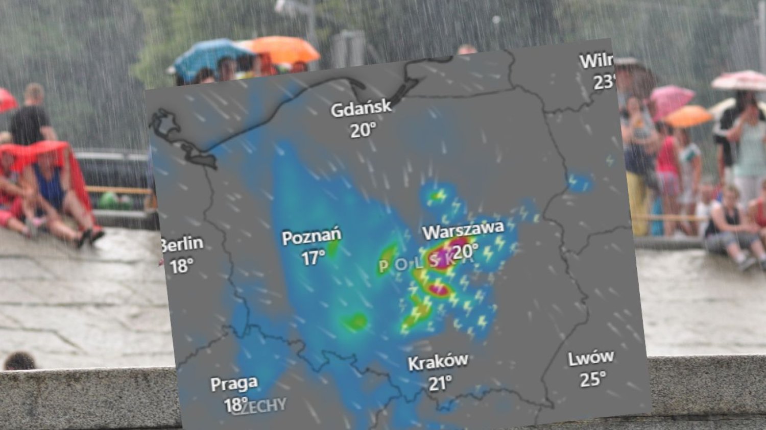 Za nami ciężka noc, ale pogoda nie przewiduje wytchnienia. IMGW ostrzega Za nami ciężka noc, ale pogoda nie przewiduje wytchnienia. IMGW ostrzega