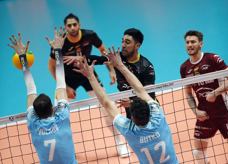 PGE Skra Bełchatów dzielnie walczyła o awans do półfinału Ligi Mistrzów