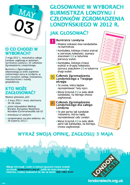Ulotka informacyjna dla Polaków