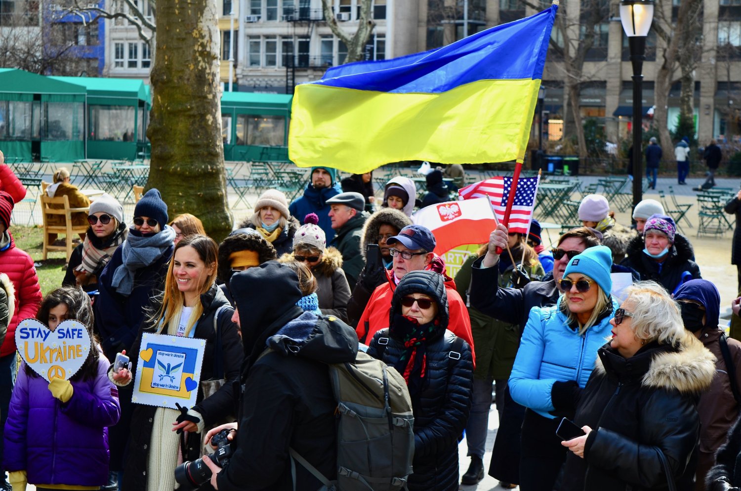 Polonia w USA także wspiera Ukraińców.