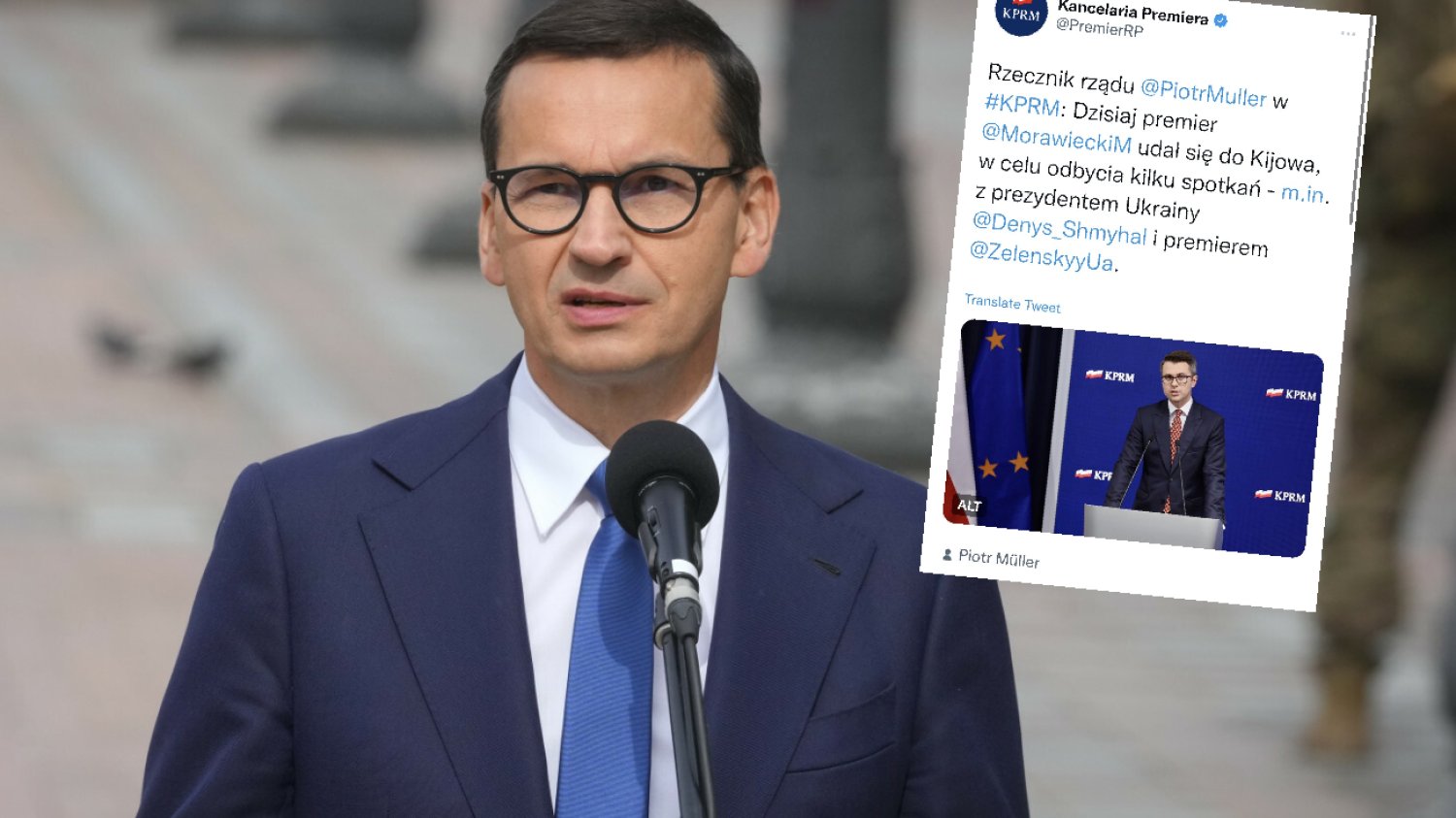 Wpadka kancelarii Morawieckiego. Stworzyli nowego prezydenta Ukrainy