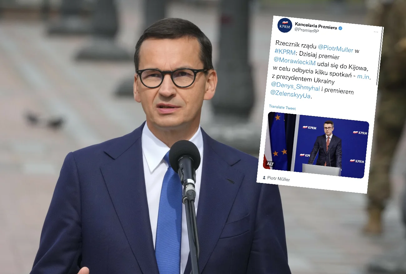 Wpadka kancelarii Morawieckiego. Stworzyli nowego prezydenta Ukrainy