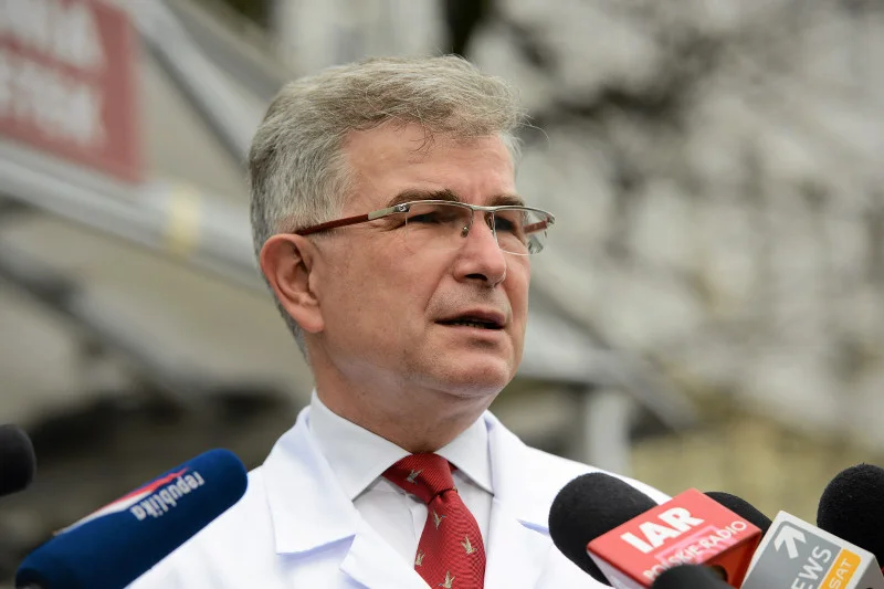 Prof. Marek Durlik, były dyrektor Centralnego Szpitala Klinicznego MSWiA w Warszawie.