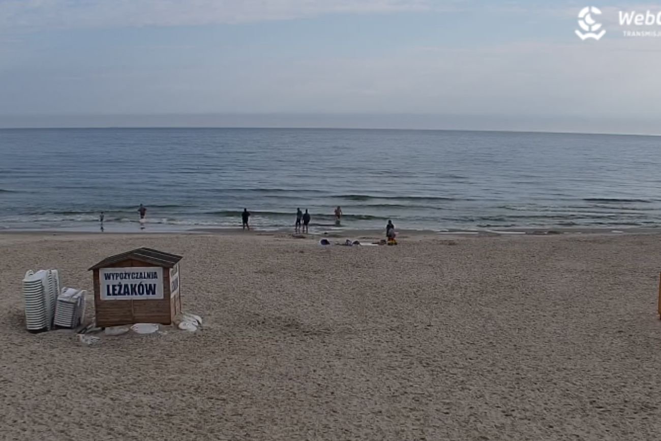 Była 7:45. Takiej sytuacji w Dębkach nad Bałtykiem nikt się nie spodziewał