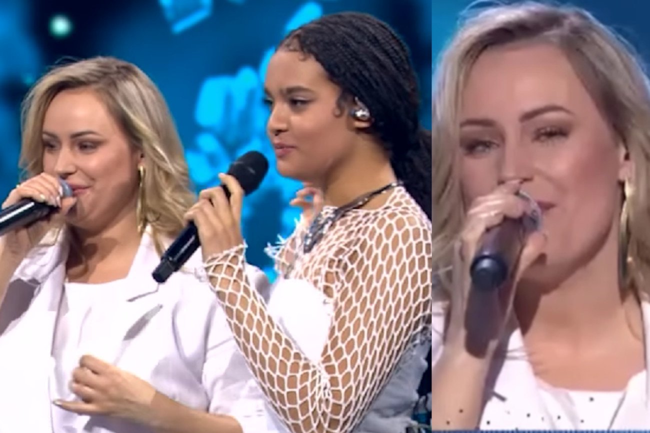 Sama James z mamą Arletą Dancewicz