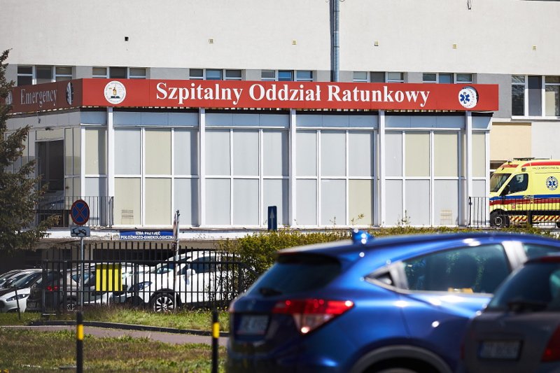 Zabójstwo w szpitalu w Gdańsku na Zaspie.