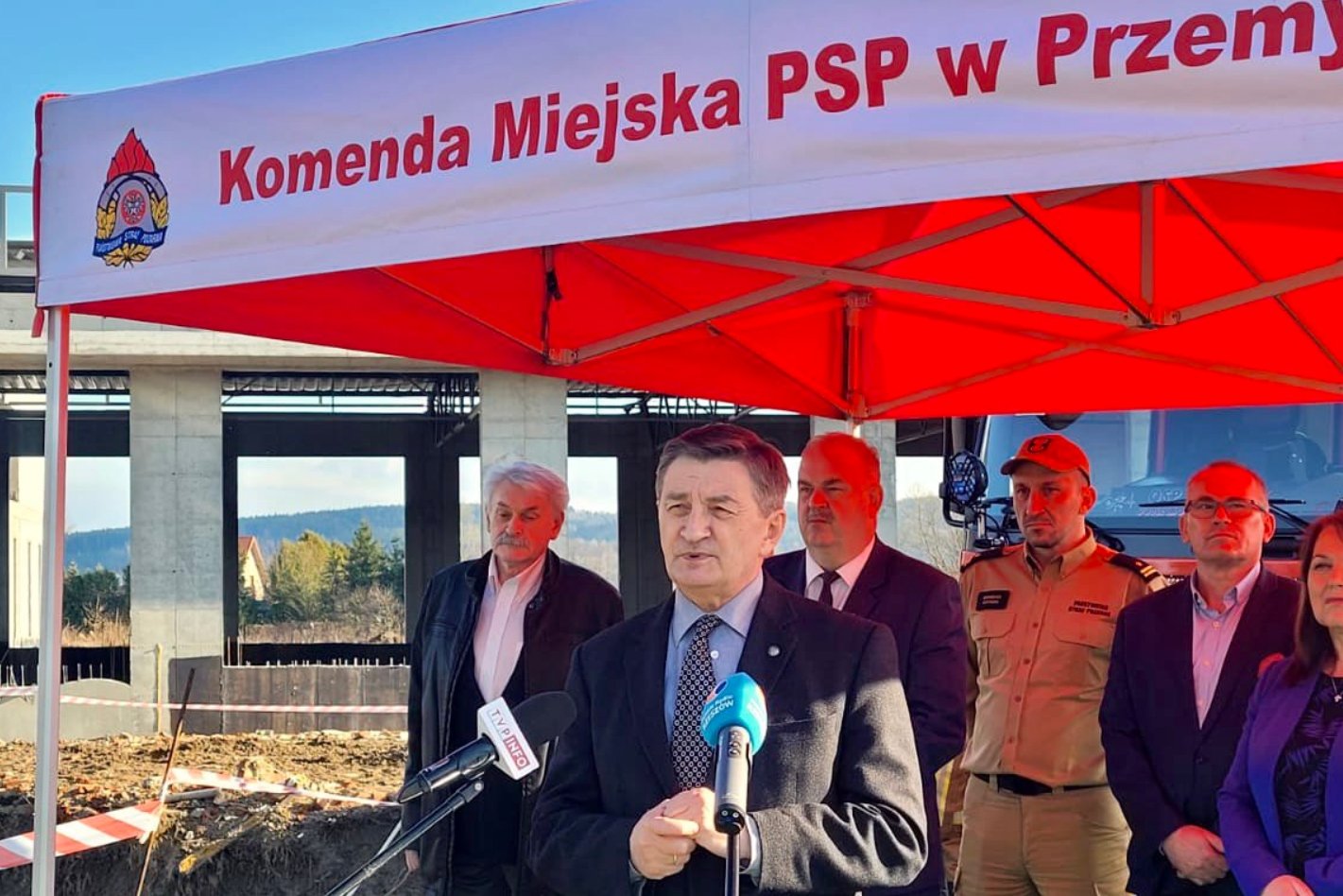 Podczas spotkania z Markiem Kuchcińskim doszło do awantury.